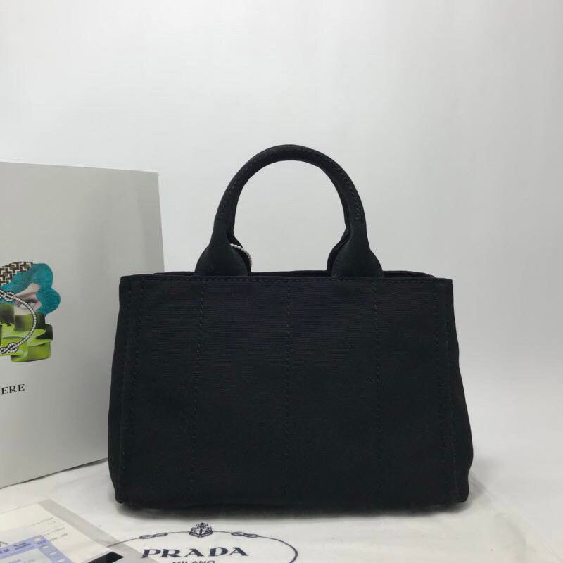 人気[プラダ] カナパ x レザー トートバッグ偽物 / ショッピングバッグ 1BG439 pus76012