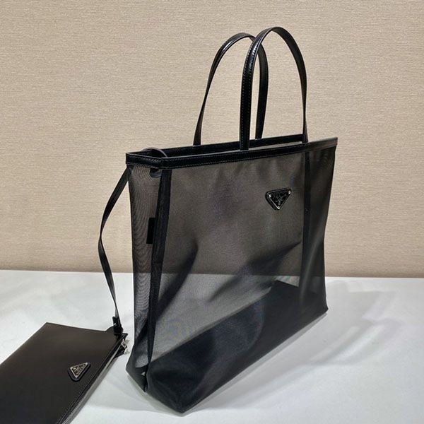 人気急上昇 プラダ スパンコール メッシュ トートバッグ 偽物 pug53464