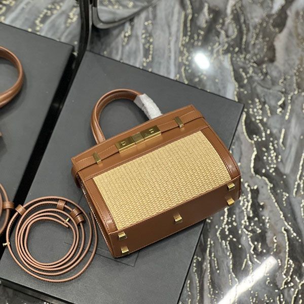 サンローラン マンハッタン ナノショッピングバッグ 偽物 Saz84780