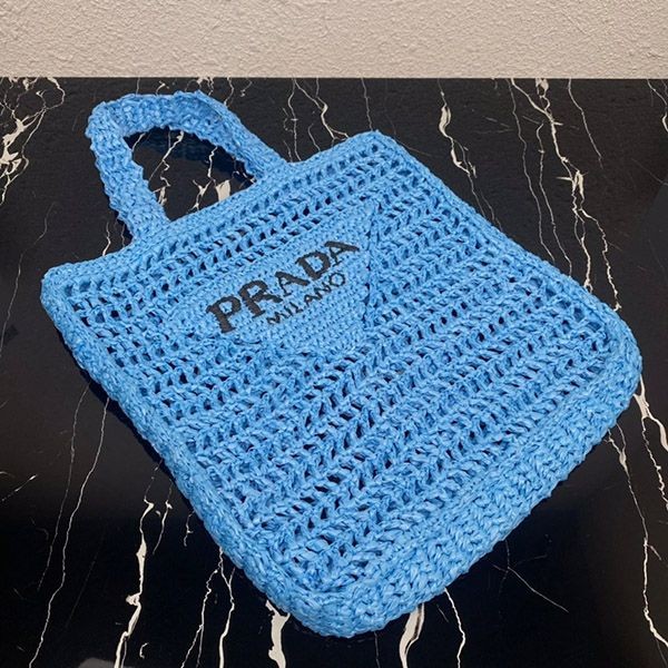 21-22AWプラダ ラフィア トートバッグ スーパーコピー pui84257