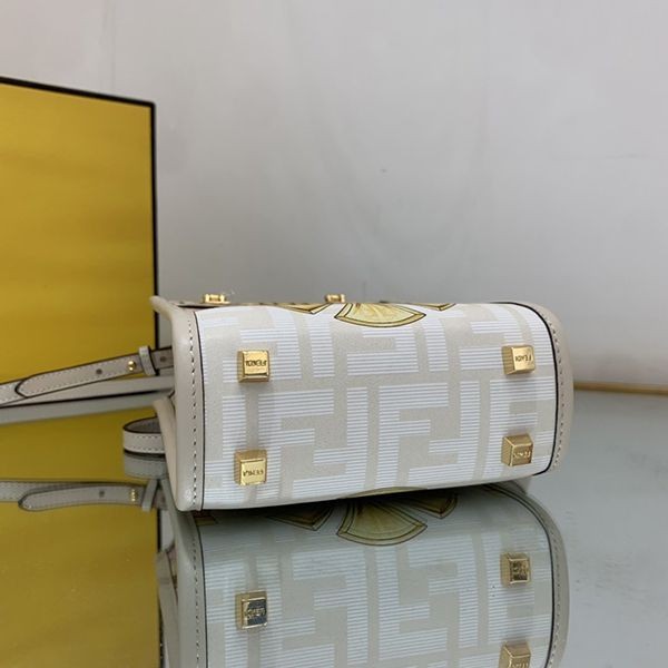 【フェンディ×ヴェルサーチェ 偽物】Fendace◆Sunshine Mini ショッパーバッグ FD8051