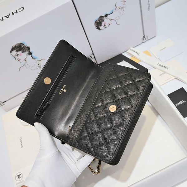 人気急上昇☆シャネル☆チェーン ウォレット ショルダーバッグ 偽物 AP2804B0829994305