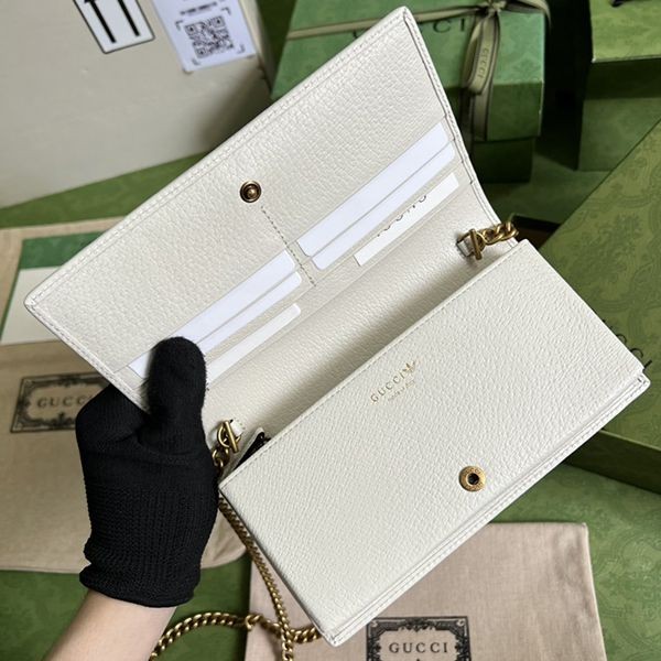 入手困難アディダス×グッチ 偽物 チェーン付き ウォレット ショルダーバッグ