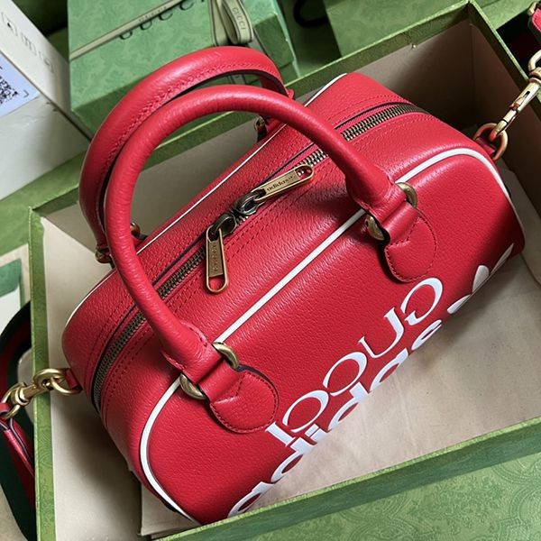 大人気!!新色アディダス×グッチ スーパーコピー ミニトラベルバッグ ショルダーバッグ guo21276