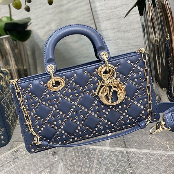 送料込レディ ディオール LADY D-JOY バッグ 偽物 カナージュ ラムスキン dek14700