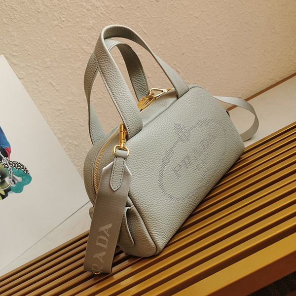 人気No1プラダ レザー トップハンドル ハンドバッグ コピー 1BB078 pup48638
