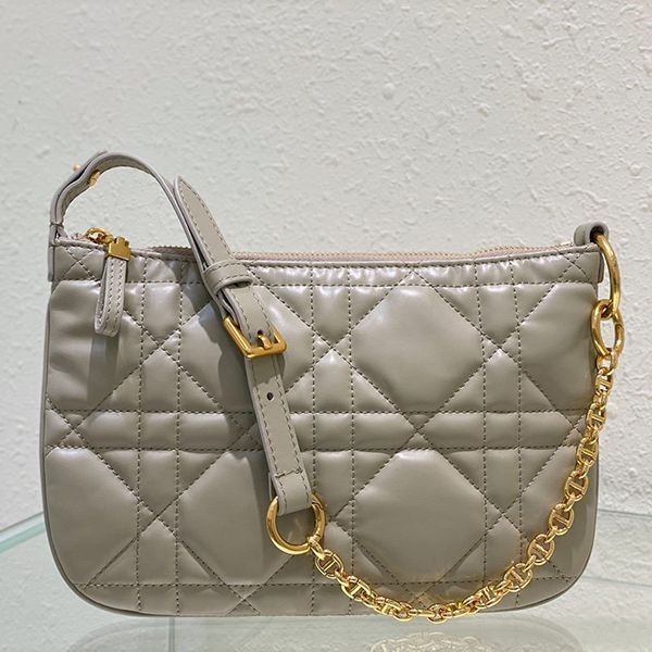 大人気!!新色ディオール グレー Caro ハンドバッグ 偽物 dex38493