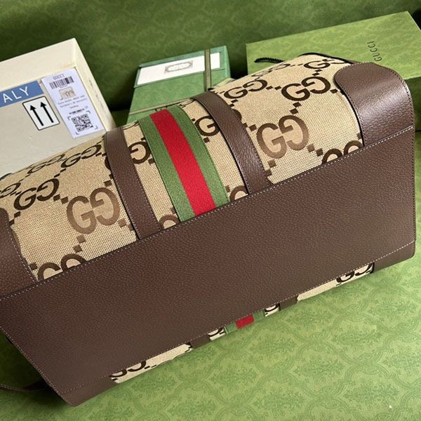 n級品 おすすめ グッチ ジャンボ GG ラージ ダッフルバッグ gup83628