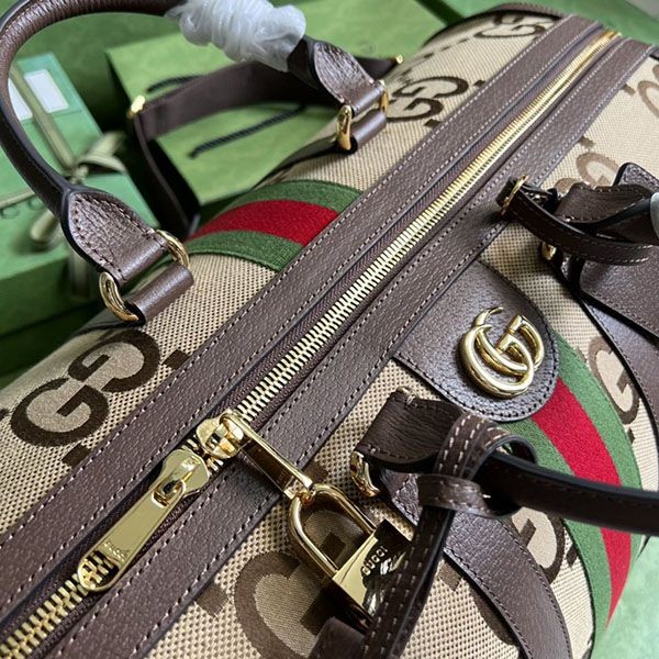 n級品 おすすめ グッチ ジャンボ GG ラージ ダッフルバッグ gup83628