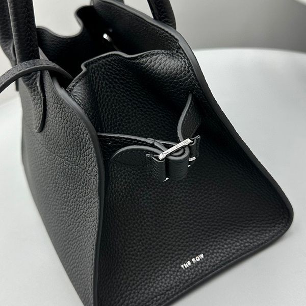 高品質ザロウマルゴー THE ROW Margaux10 偽物 レザー バッグ zar27090