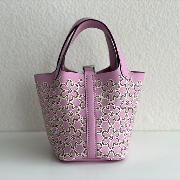 売上総額１位！エルメス Picotin 14 マイクロラッキーデイジーバッグ 偽物 err45193
