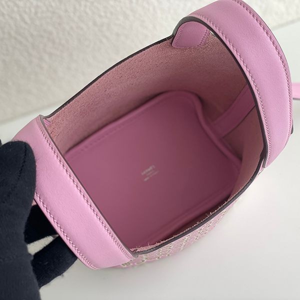 売上総額１位！エルメス Picotin 14 マイクロラッキーデイジーバッグ 偽物 err45193