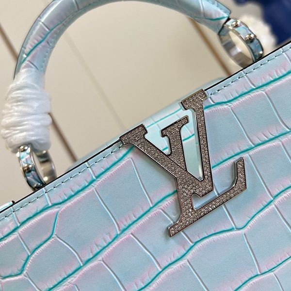 送料込 ルイヴィトン カプシーヌ ハンドバッグ 偽物 vuu98557