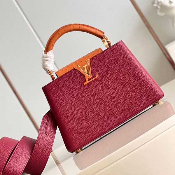 ルイヴィトン カプシーヌ ハンドバッグ 偽物 vuj35410