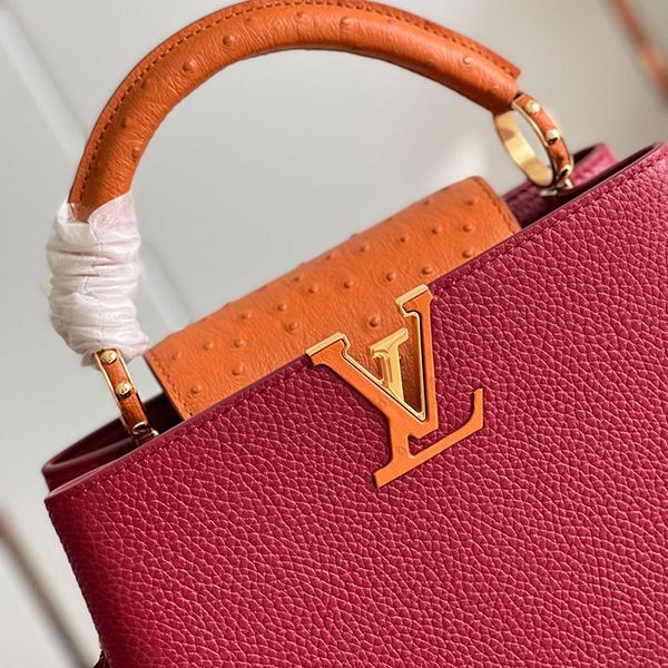 ルイヴィトン カプシーヌ ハンドバッグ 偽物 vuj35410