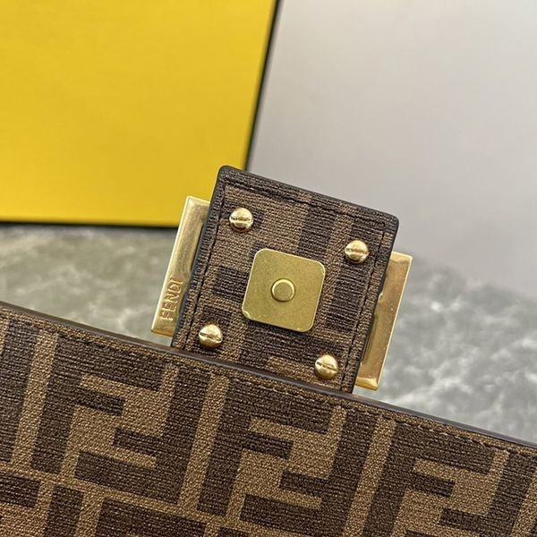 稀少 フェンディ バゲットFF刺繍 ハウンド コピー ショルダーバッグ fex67487