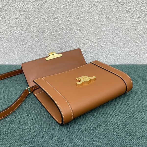 希少色 セリーヌ トリオンフ ショルダーバッグ 偽物 Ceu83448
