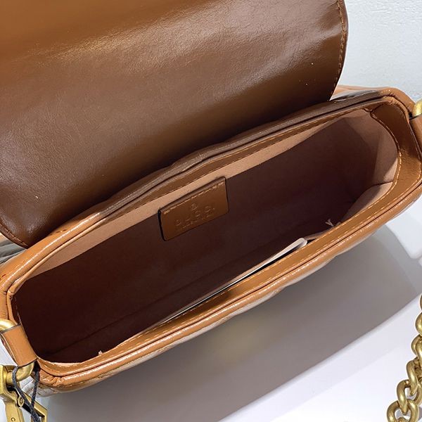 n級品 おすすめグッチ コピー ミニ トップハンドルバッグ GGマーモント 5835710OLFT2535