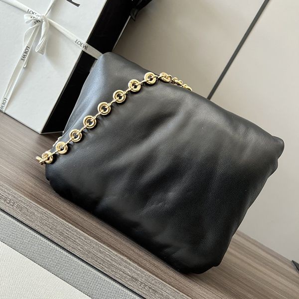 超希少！ロエベ Goya Puffe ナッパ ラムスキン 偽物 ショルダーバッグ lok49250