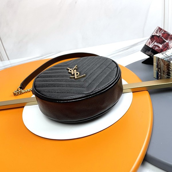 【人気商品】サンローラン VINYLEヴィニル コピーミニバッグ 丸 610436
