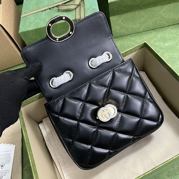 定番 グッチ キルティング 偽物 ミニ ショルダーバッグ gur16523