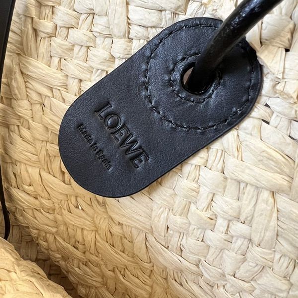 最新でオシャレ ロエベ アナグラム バスケットバッグ 偽物 (イラカヤシ&カーフ) loi03620