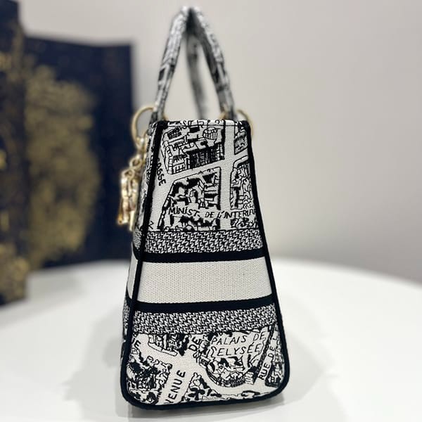 ★日本!!人気！レディディオール コピー LADY D-LITE ミディアムバッグ M0565OOMPM041