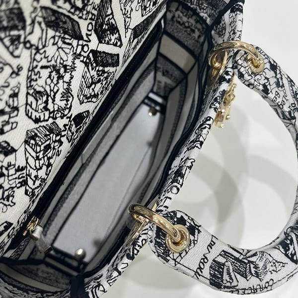 ★日本!!人気！レディディオール コピー LADY D-LITE ミディアムバッグ M0565OOMPM041