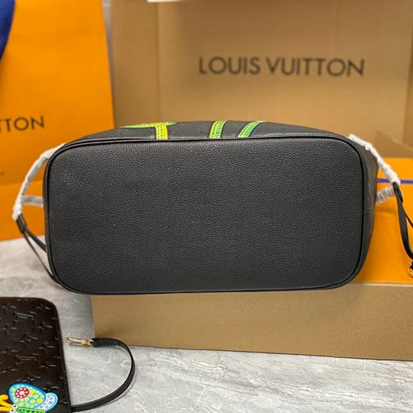★追跡付き発送で安心 ルイヴィトン LV × YK コピー ネヴァーフル MM トートバッグ vus48369