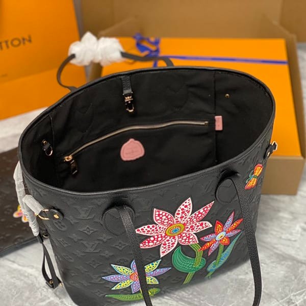 ★追跡付き発送で安心 ルイヴィトン LV × YK コピー ネヴァーフル MM トートバッグ vus48369