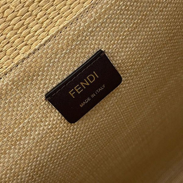 送料込 フェンディ Sunshine チュラルかごバッグ コピー feq57932