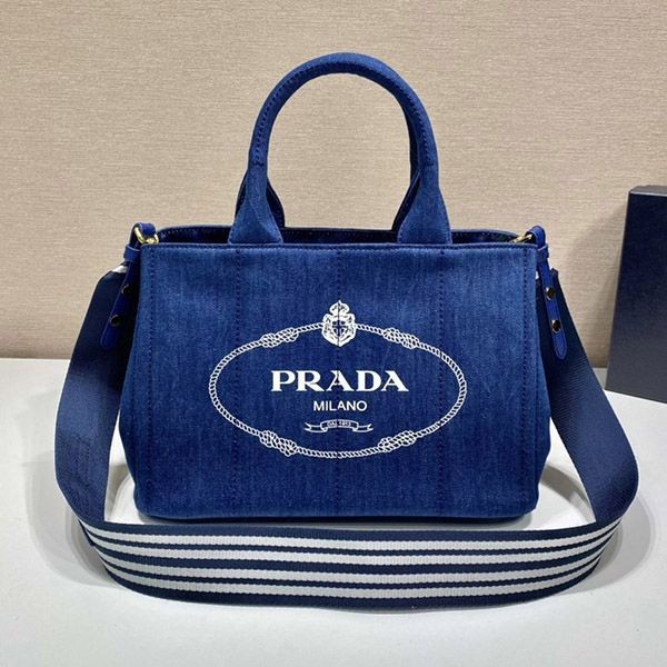 稀少 プラダ ハンド トートバッグ コピー CANAPA エンボスロゴ puh30975