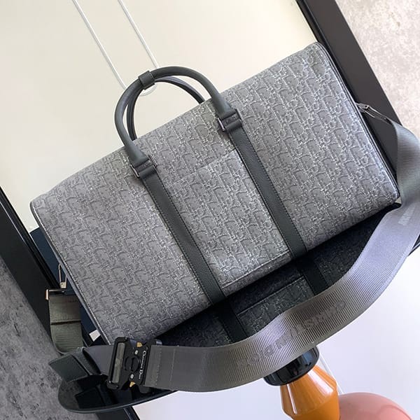 n級品！ディオール オブリーク 旅行かばん パチモン ジャカード 50 ボストンバッグ dex80631