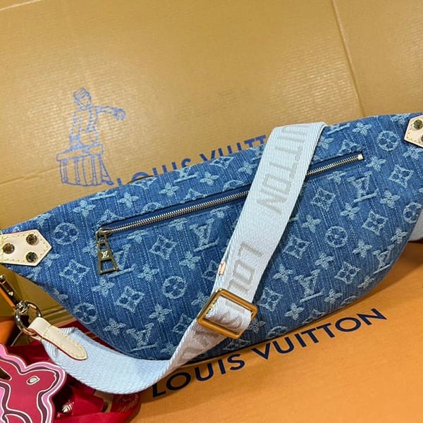 n級品 おすすめルイヴィトン モノグラム デニム ショルダーバッグ コピー M46837