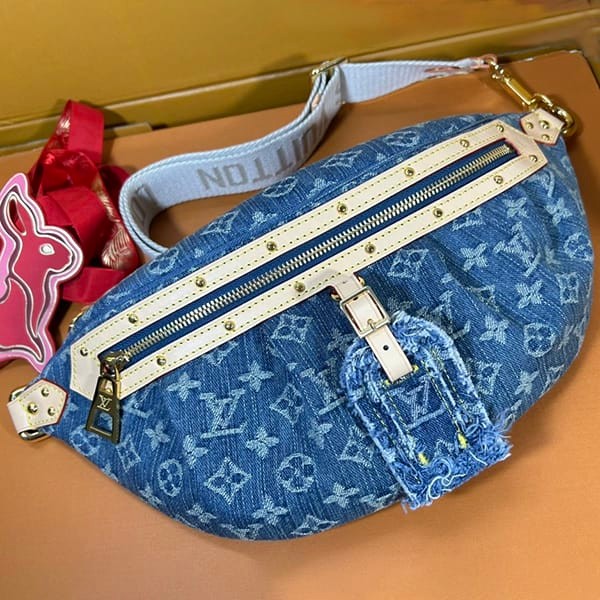 n級品 おすすめルイヴィトン モノグラム デニム ショルダーバッグ コピー M46837