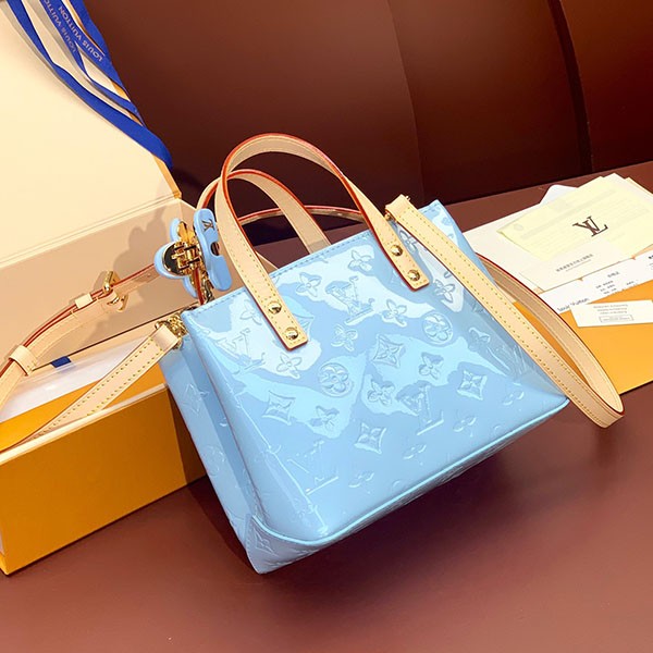 上品・2024SS★ルイヴィトン コピー★リード PM バッグ クリップチェーン付エナメルモノグラム M24028