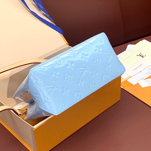 上品・2024SS★ルイヴィトン コピー★リード PM バッグ クリップチェーン付エナメルモノグラム M24028