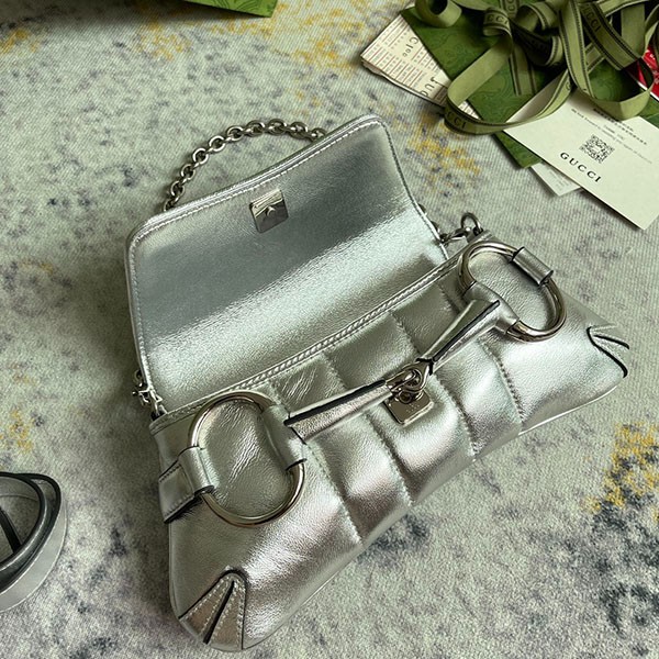 〔グッチ ホースビットチェーン 偽物〕ショルダーバッグ 764339AACY58106