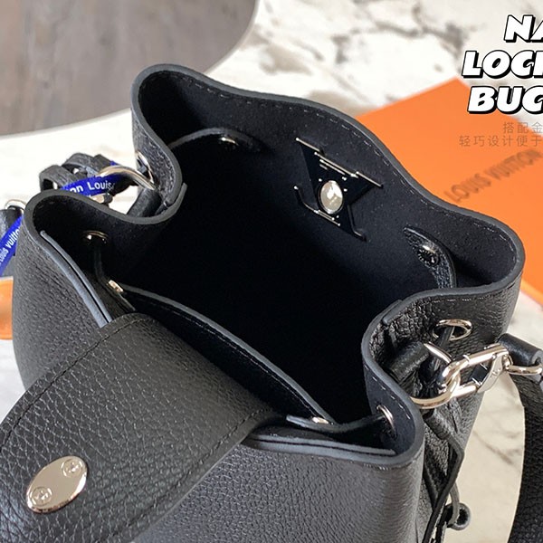 入手困難ルイヴィトン ナノ ロックミーバケット 偽物 ロックミー ショルダーバッグ M68709