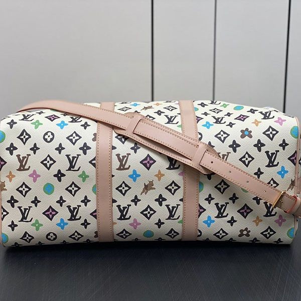 ルイヴィトン 旅行かばん Keepallボストンバッグ 偽物 M25233
