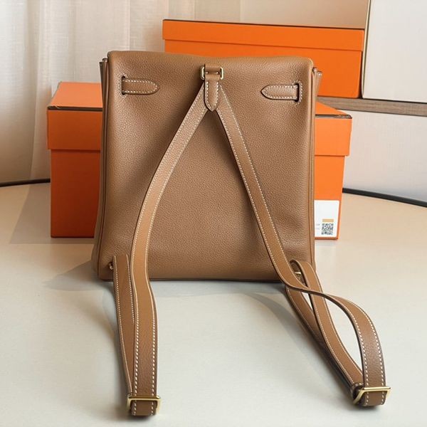 エルメス ケリーアドPM リュックサック 偽物 Kelly Ado ゴールド金具