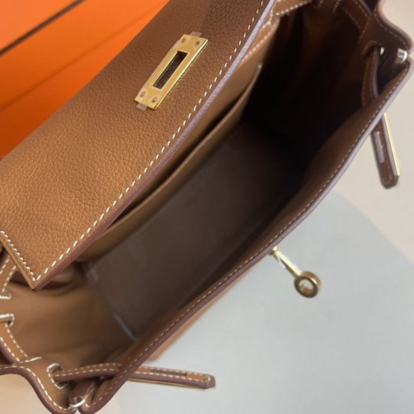 エルメス ケリーアドPM リュックサック 偽物 Kelly Ado ゴールド金具