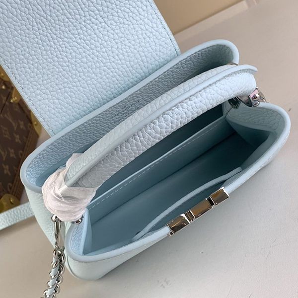 稀少【春先取りパステル♪】ルイヴィトン カプシーヌ 偽物 MINI M23289