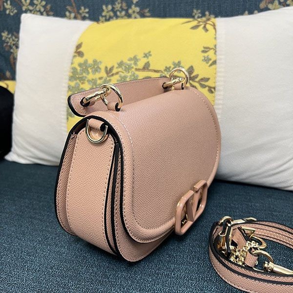 稀少 ヴァレンティノ V Logo Leather ショルダーバッグ Vuf55668
