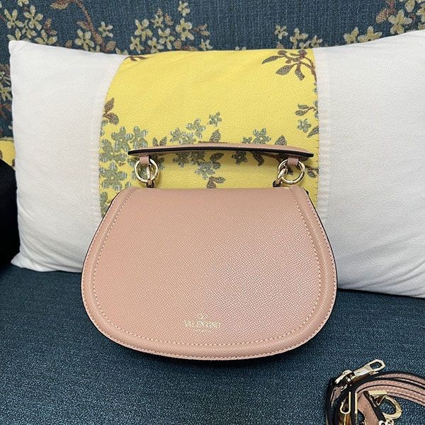 稀少 ヴァレンティノ V Logo Leather ショルダーバッグ Vuf55668