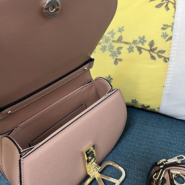 稀少 ヴァレンティノ V Logo Leather ショルダーバッグ Vuf55668