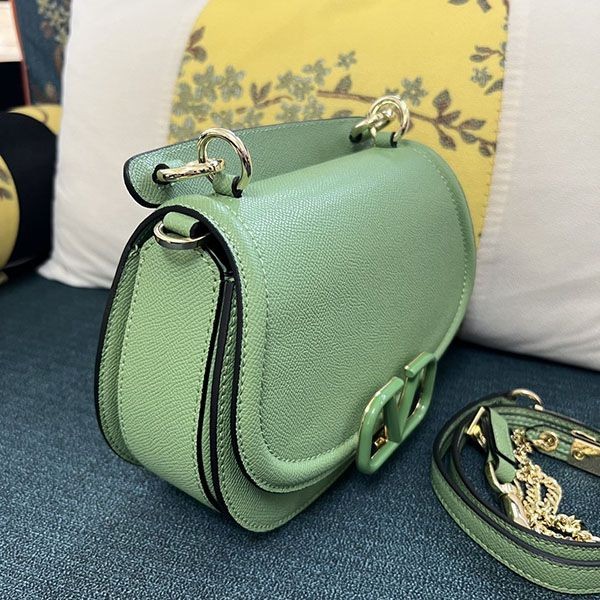 【大特価】ヴァレンティノ 激安V Logo Leather ショルダーバッグ Vul90725