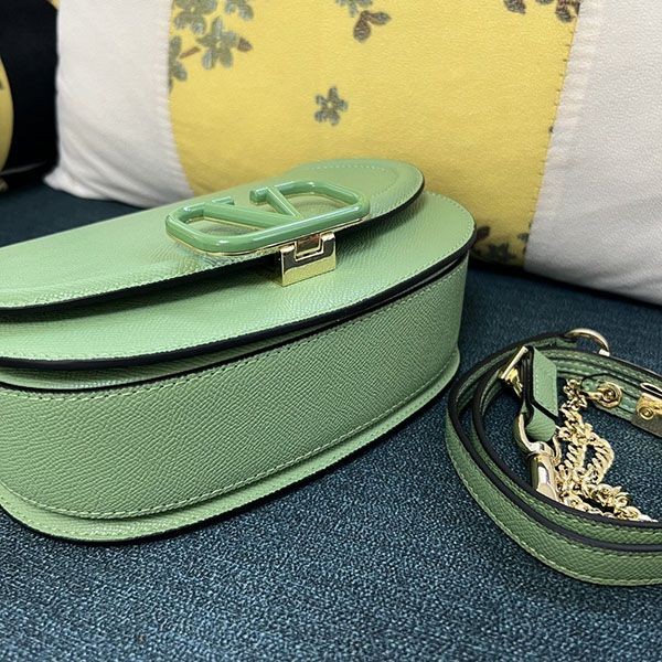 【大特価】ヴァレンティノ 激安V Logo Leather ショルダーバッグ Vul90725