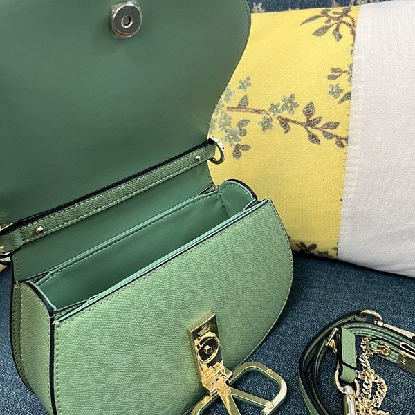【大特価】ヴァレンティノ 激安V Logo Leather ショルダーバッグ Vul90725