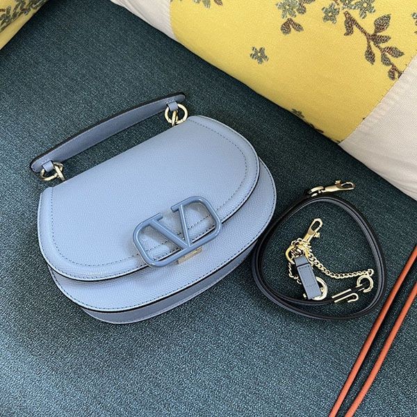 ☆超人気☆ヴァレンティノ V Logo Leather 偽物 ショルダーバッグ Vui58306